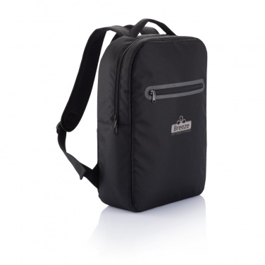 Logo trade promotional giveaways image of: London laptop backpack PVC free